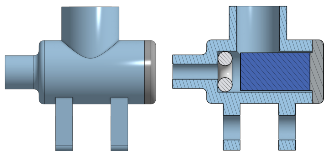 Climbing robot pneumatic valve hardware